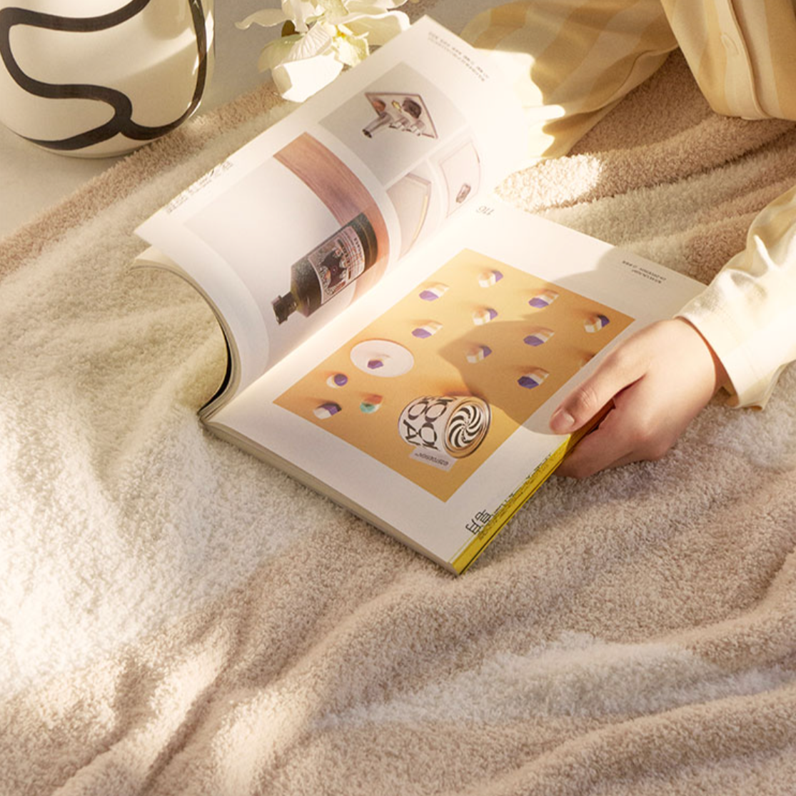 SRM - Cozy Cream Blanket-Textiles- A Bit Sleepy | Homedecor Concept Store