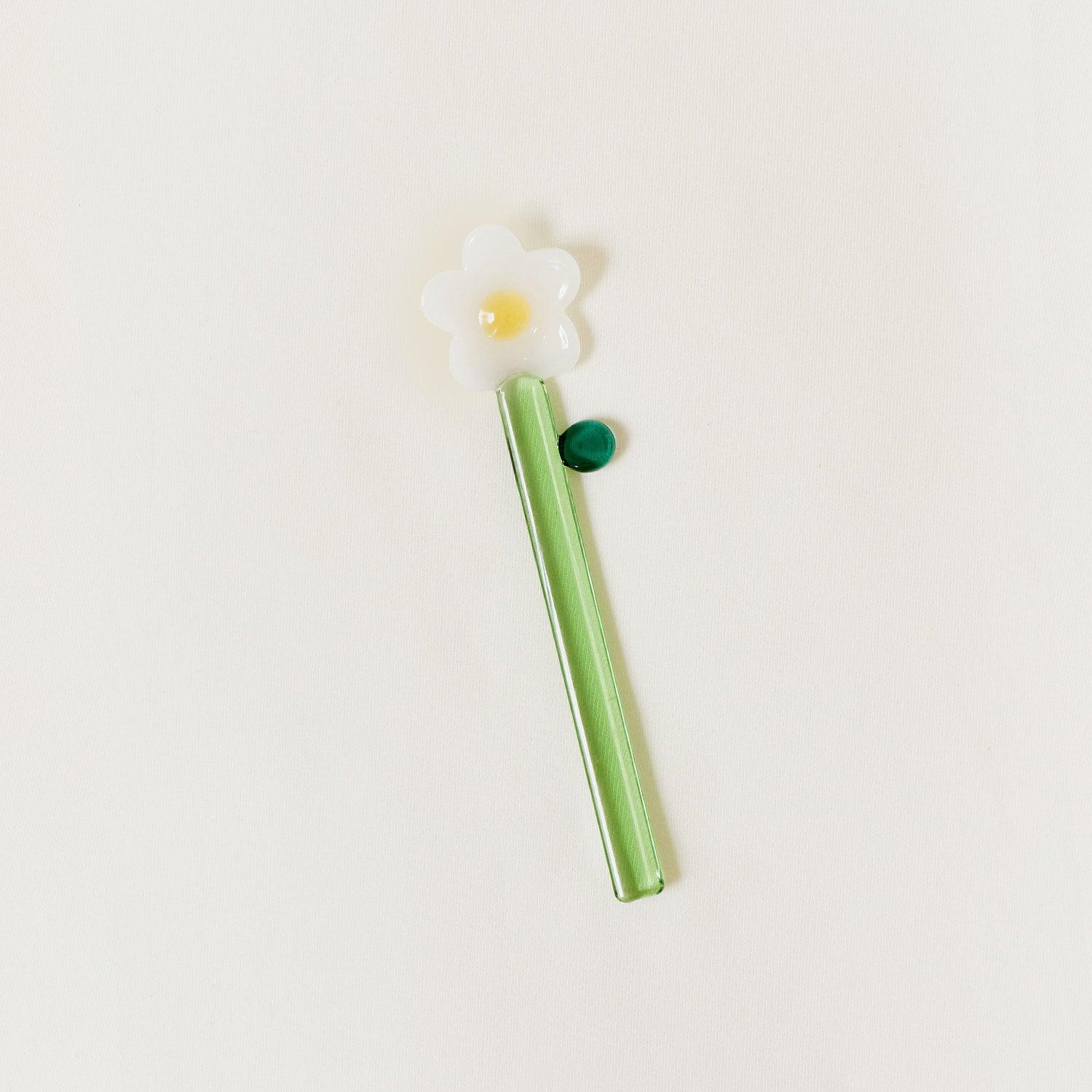 SRM - Handcrafted Stained Glass Flower Stir Spoon-Drinkware- A Bit Sleepy | Homedecor Concept Store