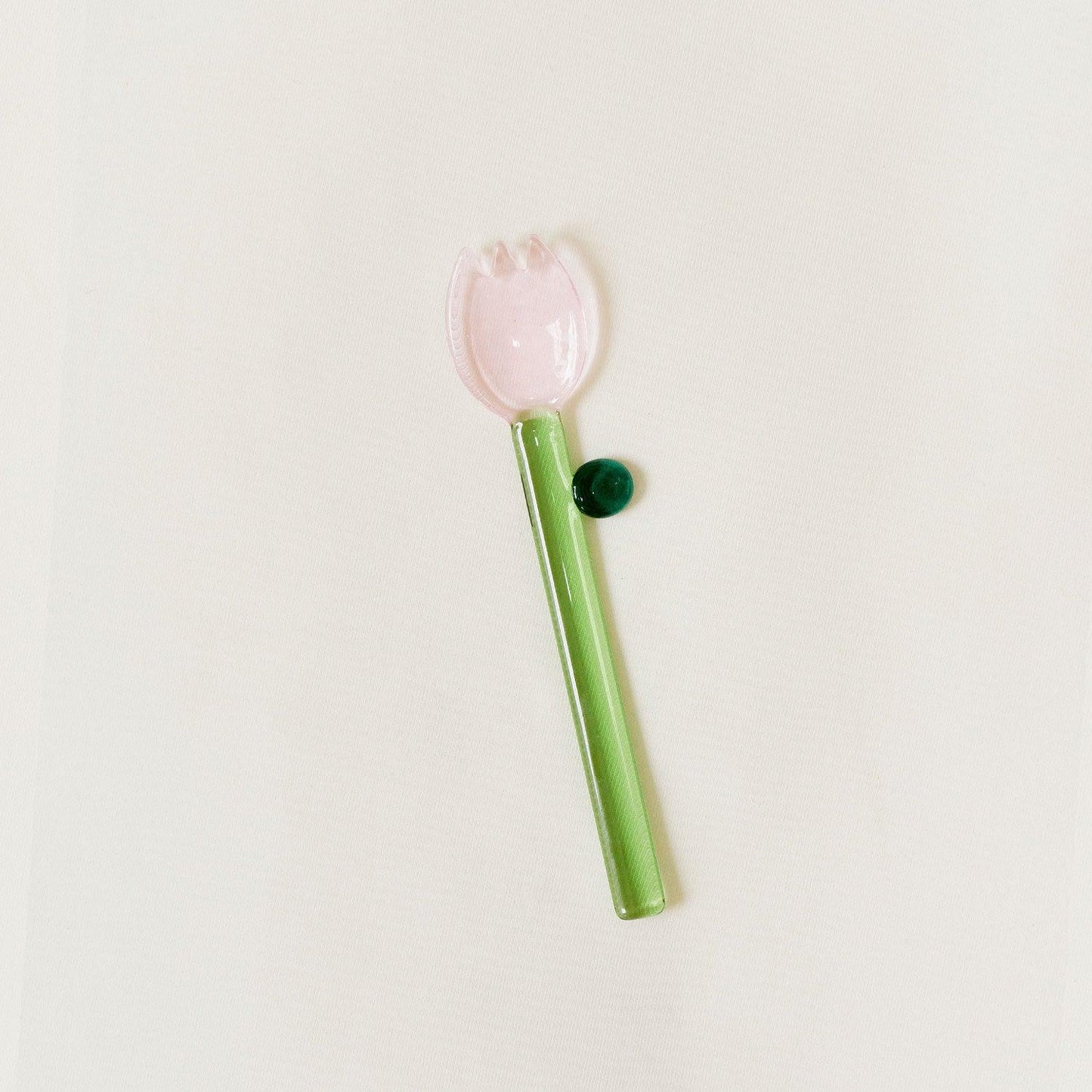 SRM - Handcrafted Stained Glass Flower Stir Spoon-Drinkware- A Bit Sleepy | Homedecor Concept Store