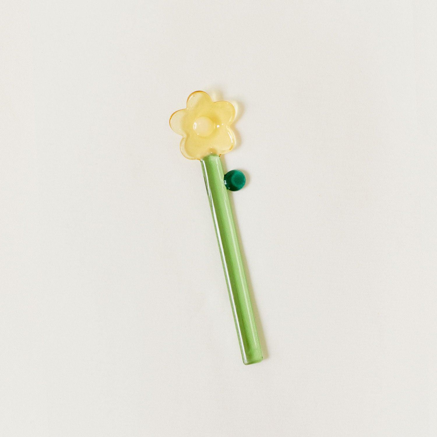 SRM - Handcrafted Stained Glass Flower Stir Spoon-Drinkware- A Bit Sleepy | Homedecor Concept Store