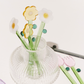 SRM - Handcrafted Stained Glass Flower Stir Spoon-Drinkware- A Bit Sleepy | Homedecor Concept Store