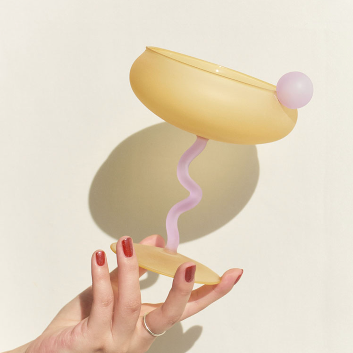 SRM - Twisty Candy Goblet-Drinkware- A Bit Sleepy | Homedecor Concept Store