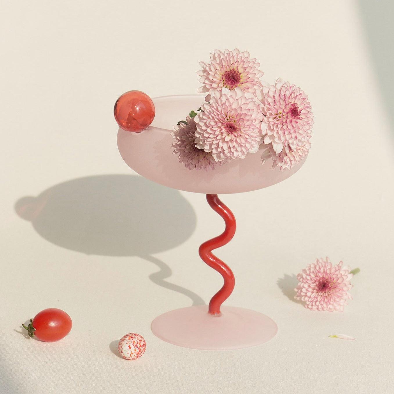 SRM - Twisty Candy Goblet-Drinkware- A Bit Sleepy | Homedecor Concept Store