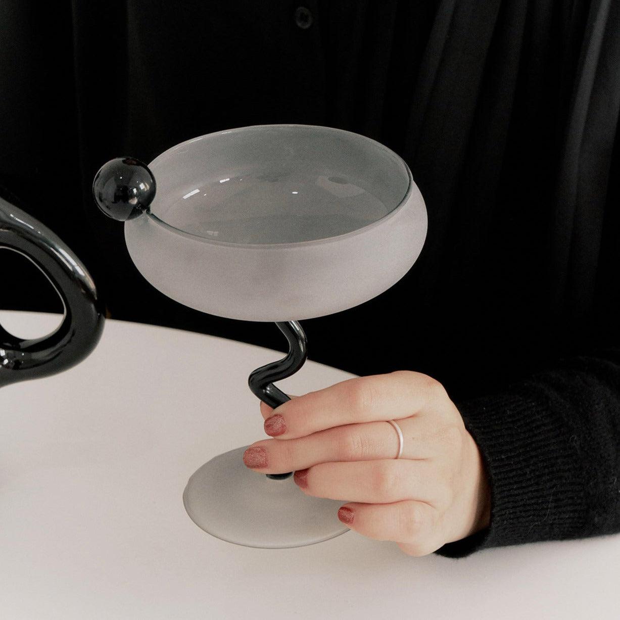 SRM - Twisty Candy Goblet-Drinkware- A Bit Sleepy | Homedecor Concept Store