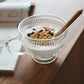 Sunflower Embossed Breakfast Glass Cup-Drinkware- A Bit Sleepy | Homedecor Concept Store