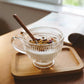 Sunflower Embossed Breakfast Glass Cup-Drinkware- A Bit Sleepy | Homedecor Concept Store