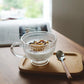 Sunflower Embossed Breakfast Glass Cup-Drinkware- A Bit Sleepy | Homedecor Concept Store