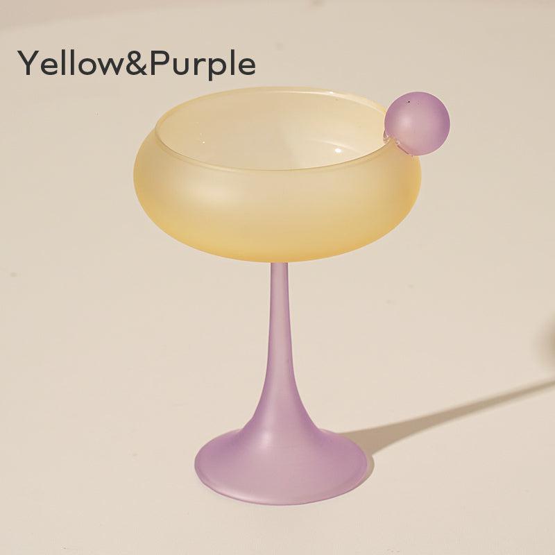 URF - Bubble Stained Glass Wine Glass Goblet-Drinkware- A Bit Sleepy | Homedecor Concept Store