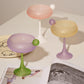 URF - Bubble Stained Glass Wine Glass Goblet-Drinkware- A Bit Sleepy | Homedecor Concept Store