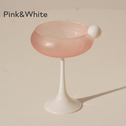 URF - Bubble Stained Glass Wine Glass Goblet-Drinkware- A Bit Sleepy | Homedecor Concept Store
