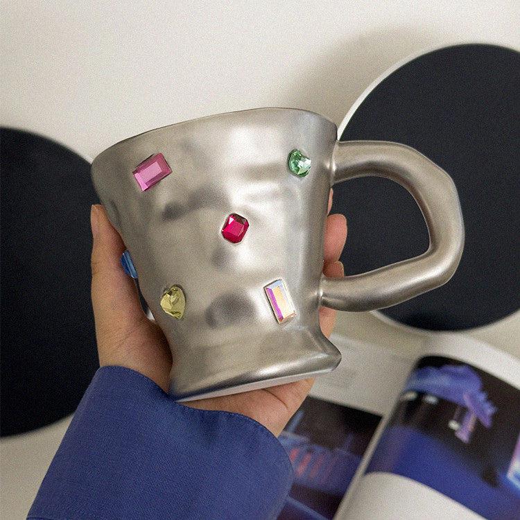 URF - Gems Party Jewelry Coffee Mug-Drinkware- A Bit Sleepy | Homedecor Concept Store